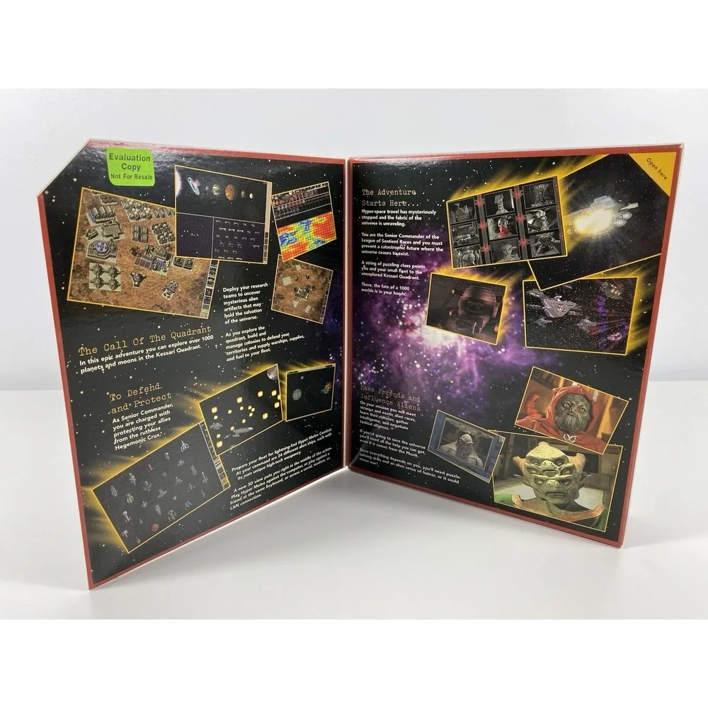 Star Control 3 ~ by Accolade 1996 ~ PC/CD Rom ~ BIG BOX ~ CIB